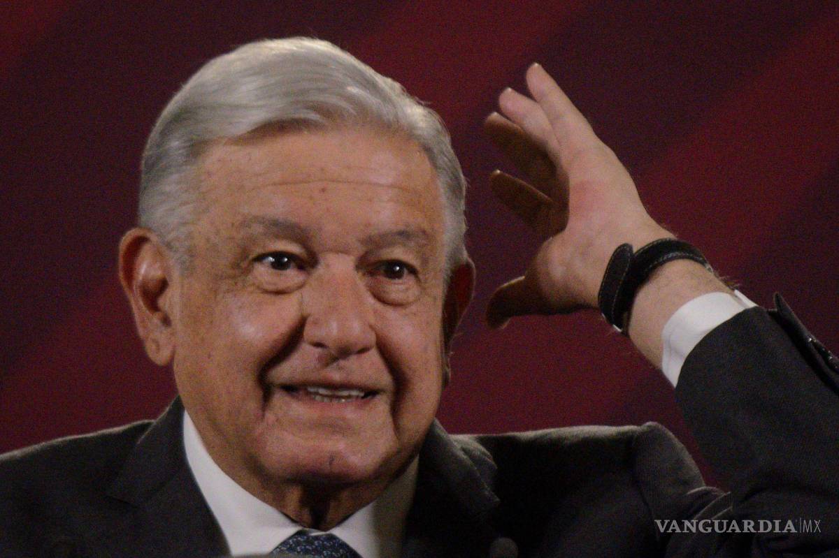 $!Andrés Manuel López Obrador, presidente de México, en su conferencia de prensa matutina en Palacio Nacional, en la que se aclaró el contendido del “Plan B”.