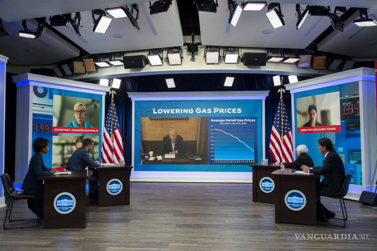 $!Reunión virtual con asesores económicos, Biden dijo estar ronco.