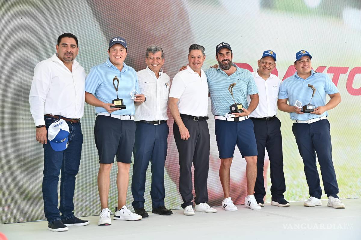 $!Luis Andrés Cárdenas, Carlos Cárdenas y Román Cepeda completaron el podio principal al quedarse con el tercer sitio del torneo.