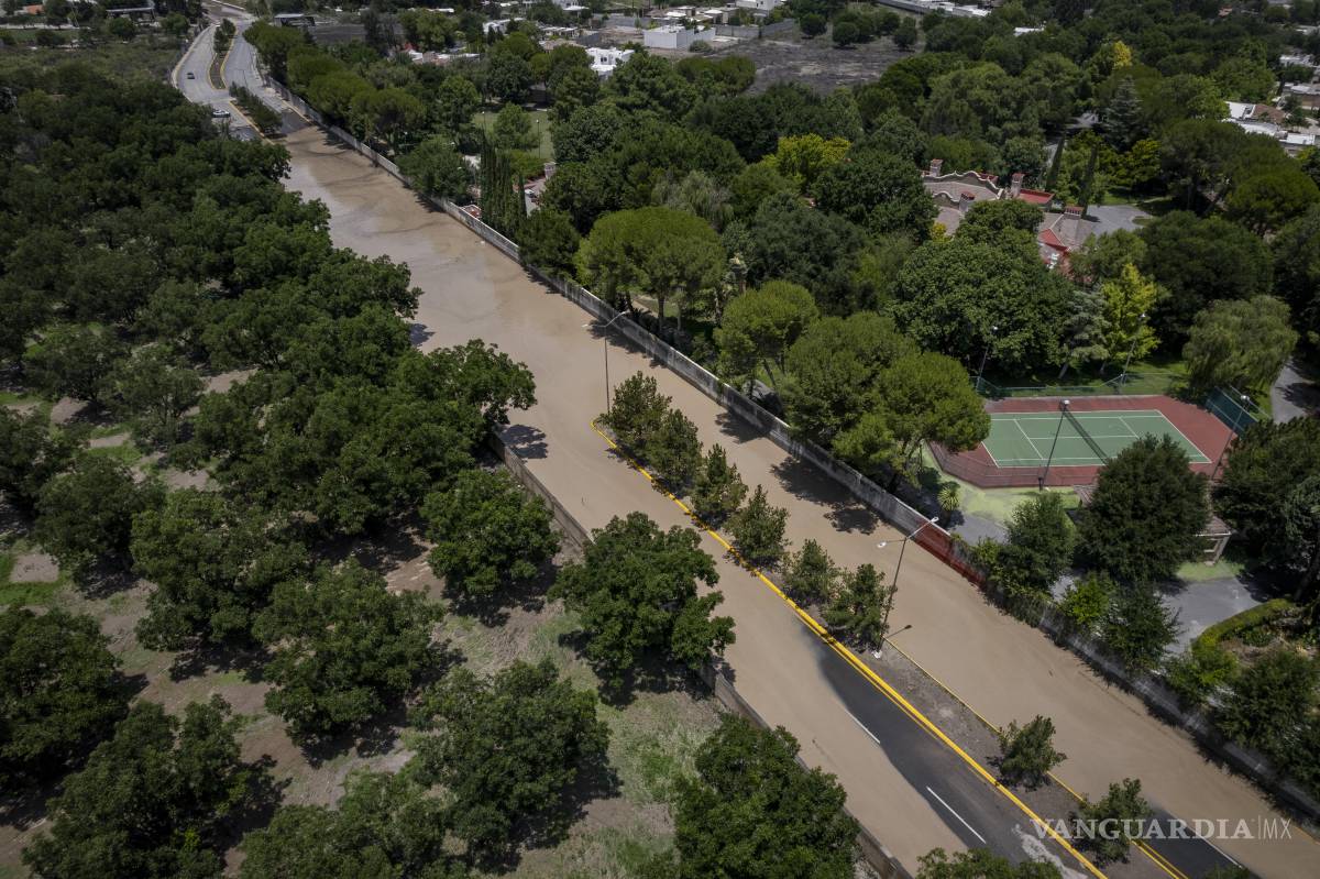 $!La zona norte de Saltillo ha sido la más afectada, como de costumbre, por las tormentas.
