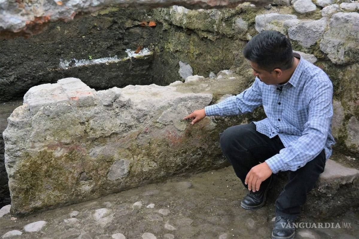 $!Descubren un temazcal prehispánico en el centro de la Ciudad de México
