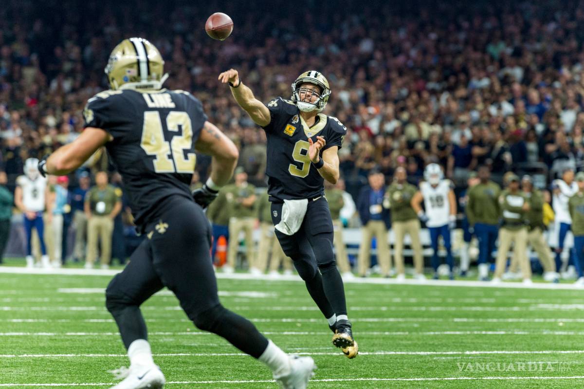 $!Con una peculiar celebración de Michael Thomas, los Saints frenan el invicto de los Rams y ahora ellos son los invencibles