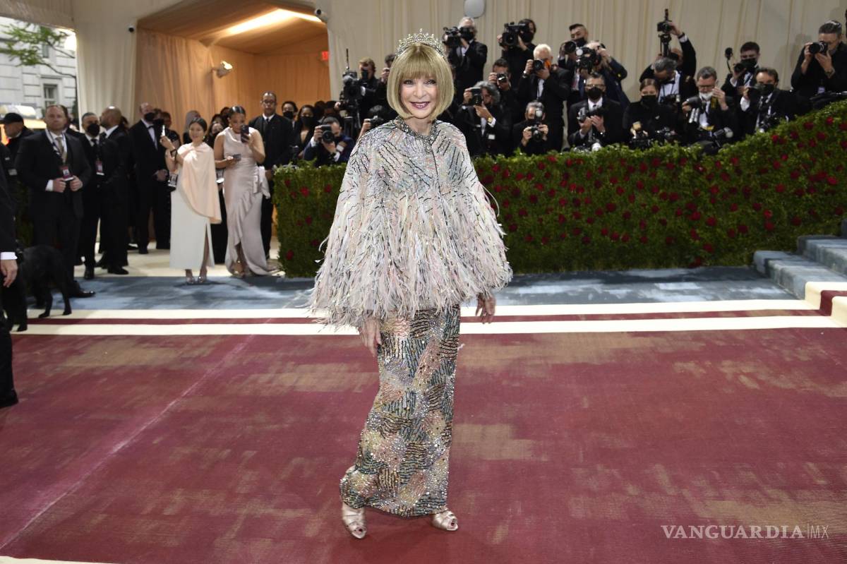 $!Anna Wintour, editora de la revista Vogue.