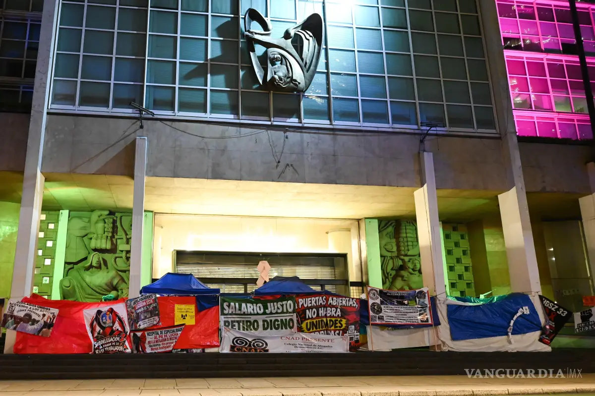 $!El conflicto sindical en el Instituto Mexicano del Seguro Social (IMSS) continúa.