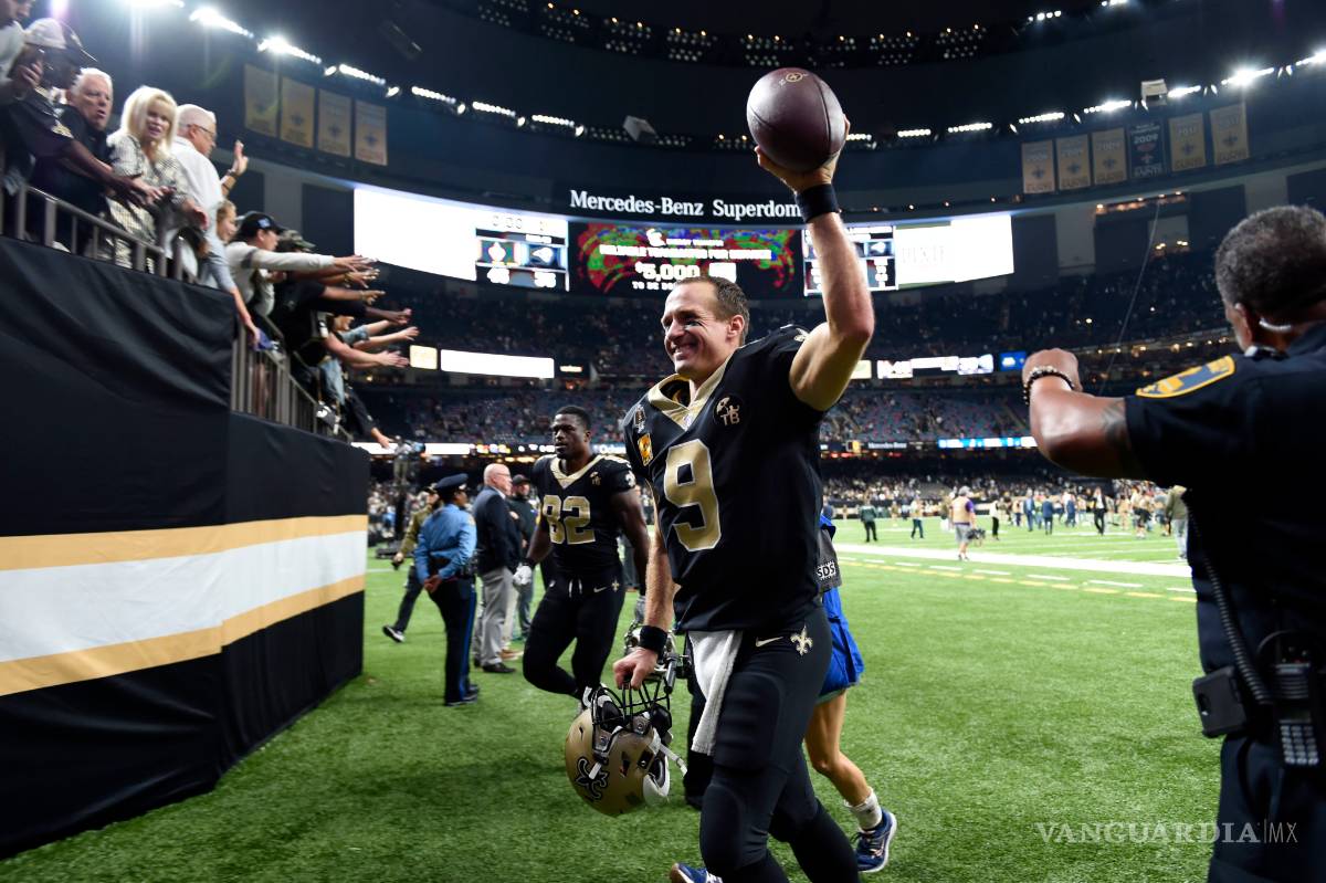 $!Con una peculiar celebración de Michael Thomas, los Saints frenan el invicto de los Rams y ahora ellos son los invencibles