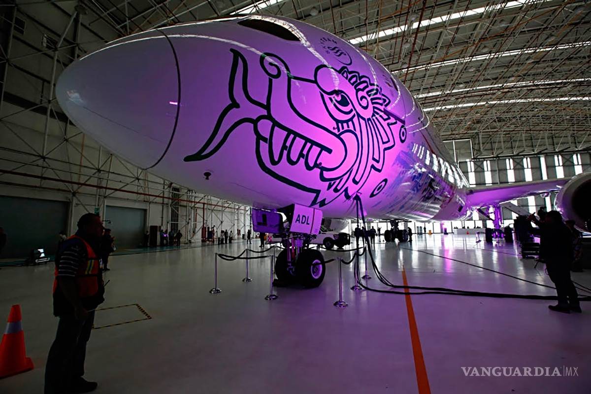 $!Conoce a "Quetzalcóatl", primer Boeing 787-9 Dreamliner de Aeroméxico (fotos)