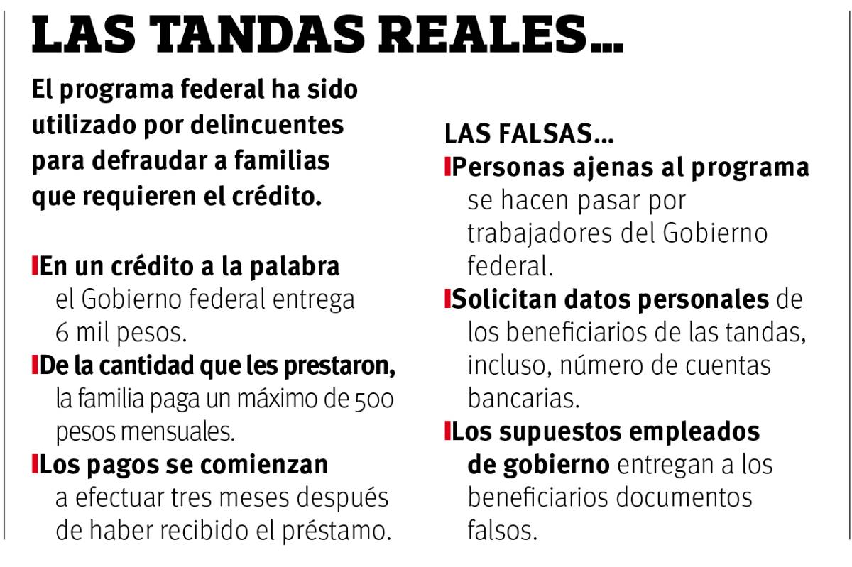 $!Usan para defraudar las tandas de AMLO