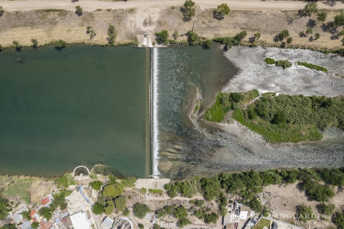 $!En Acuña siempre eran privilegiados con abundancia de agua, pero a raíz del desecamiento a causa de la sequía, el CILA tiene que regular de mejor forma los escurrimientos.