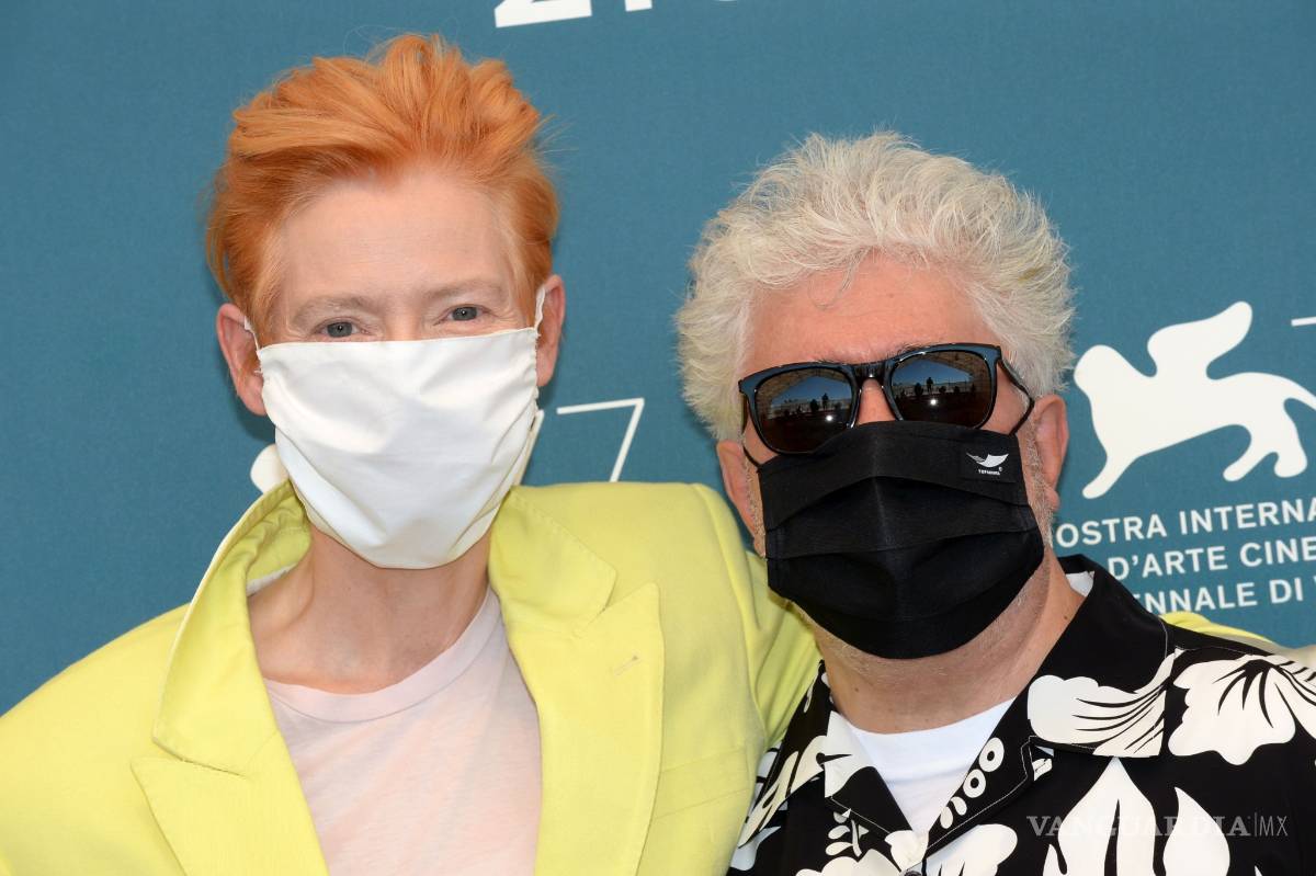 $!Tilda Swinton, la nueva ‘Chica Almodóvar’ en ‘The Human Voice’