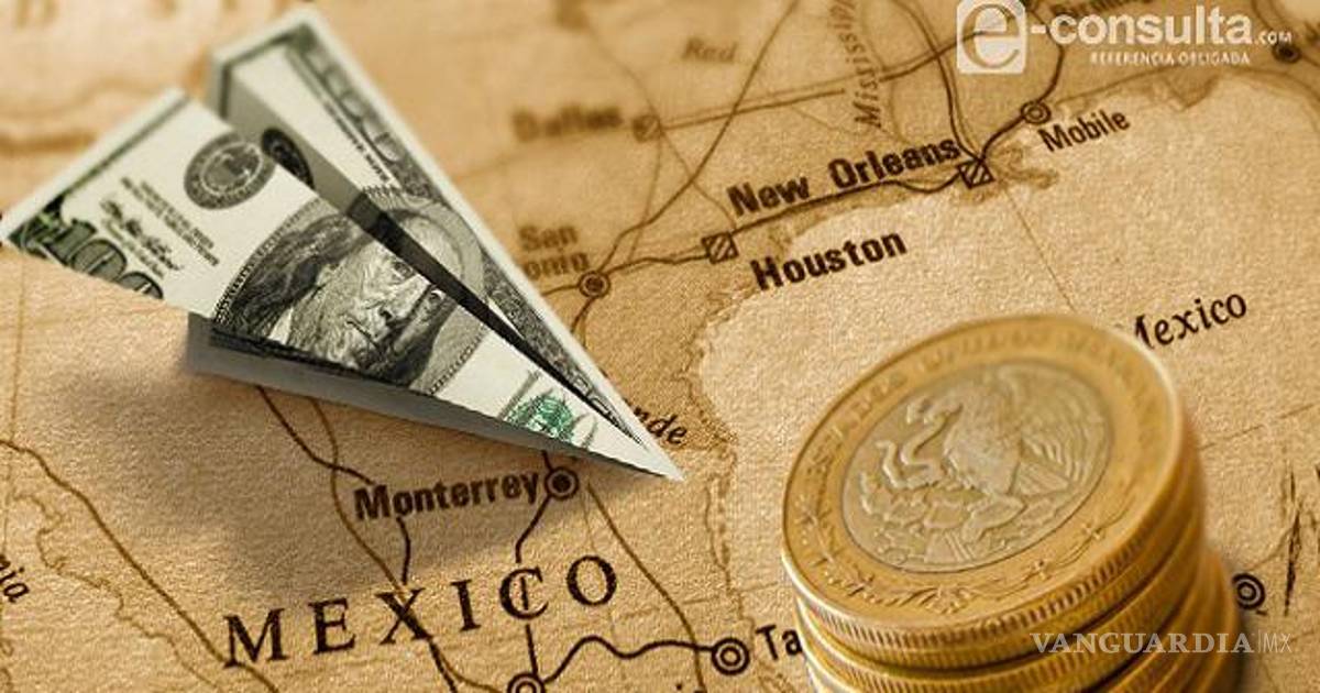 Remesas enviadas a México repuntan un 3.1% en primer semestre de 2026