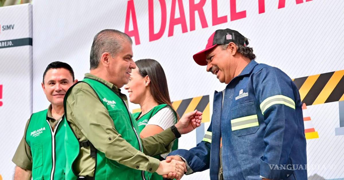 Arranca ‘A Darle Parejo’ en Torreón; destinarán 100 mdp a servicios públicos y pavimentación