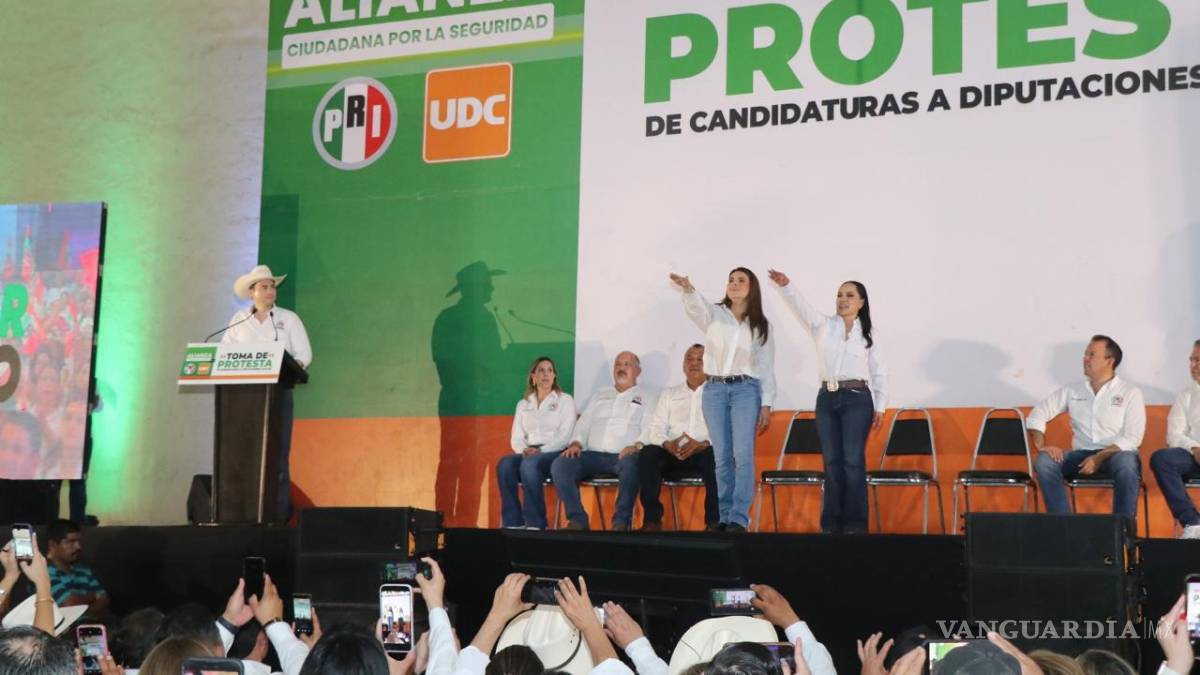 Rinde protesta Claudia Garza como candidata del PRI al Distrito 03