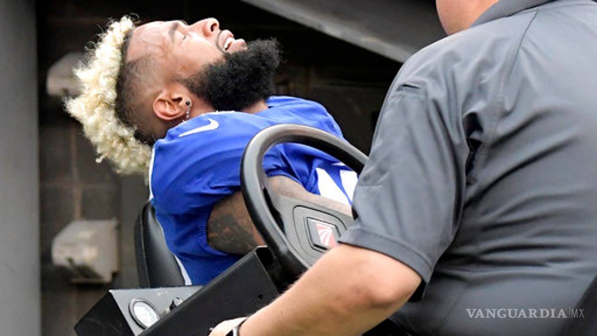 La terrible lesión de Odell Beckham