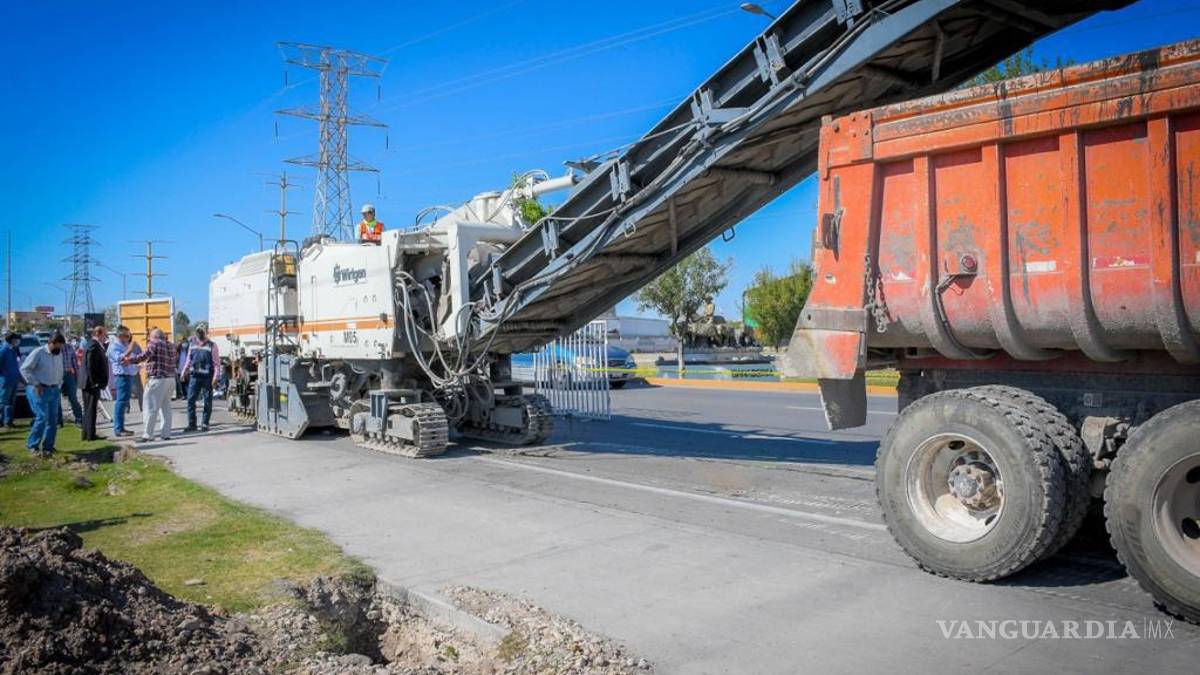 Arranca rehabilitación del bulevar Manuel Pérez Treviño en Piedras Negras