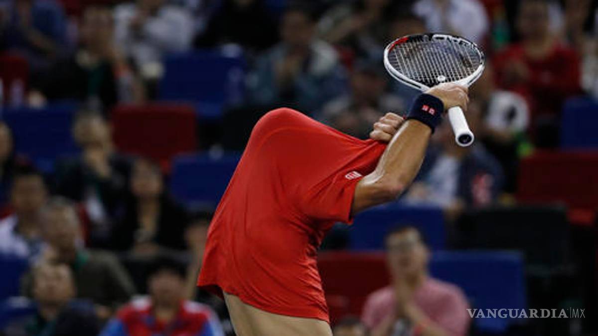 El enojo de 'Nole' tras perder ante Bautista (video)