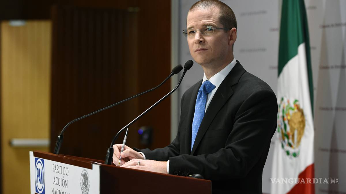 “No dejaré presidencia del PAN antes de 2017”, dice Anaya