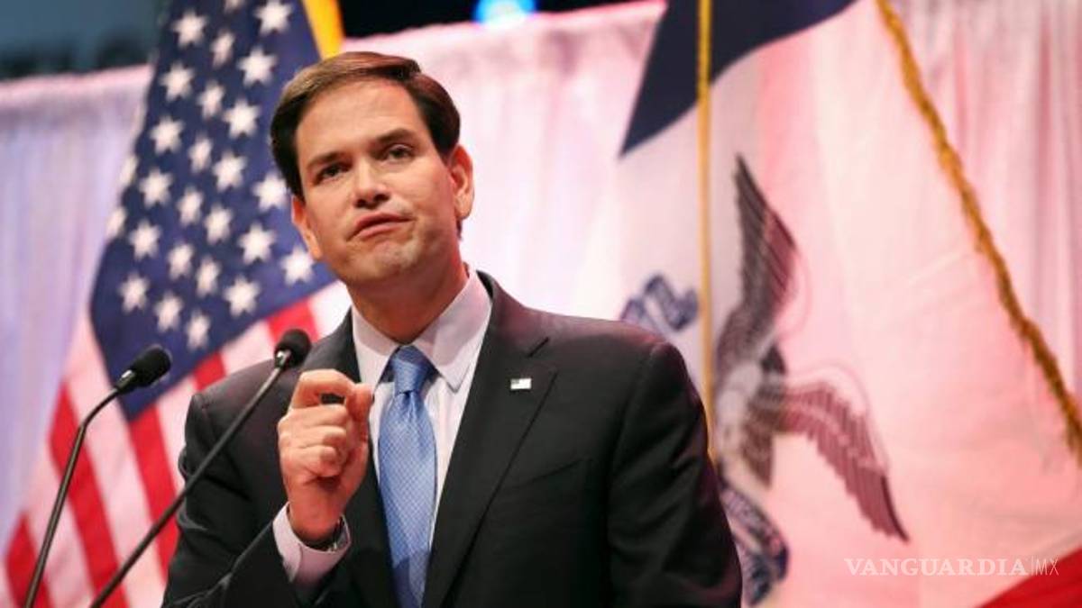 Marco Rubio descarta candidatura a la Vicepresidencia de EU