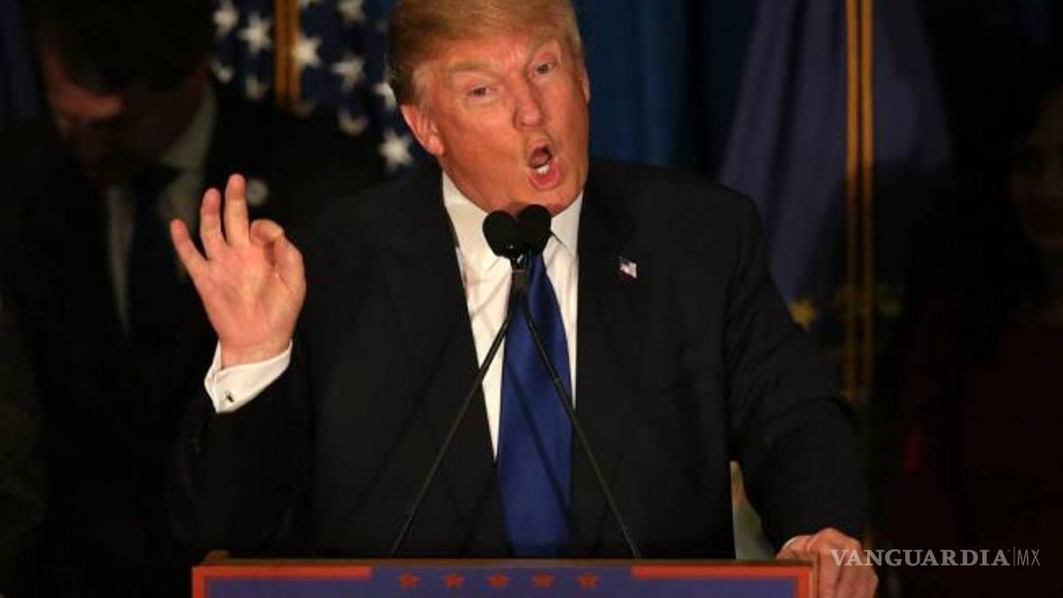 Nueva Alianza censura discurso de Donald Trump