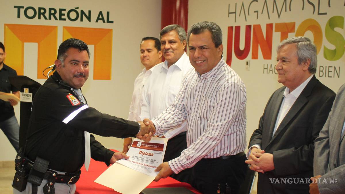 Certifican en Torreón a Peritos Técnicos en Criminalística