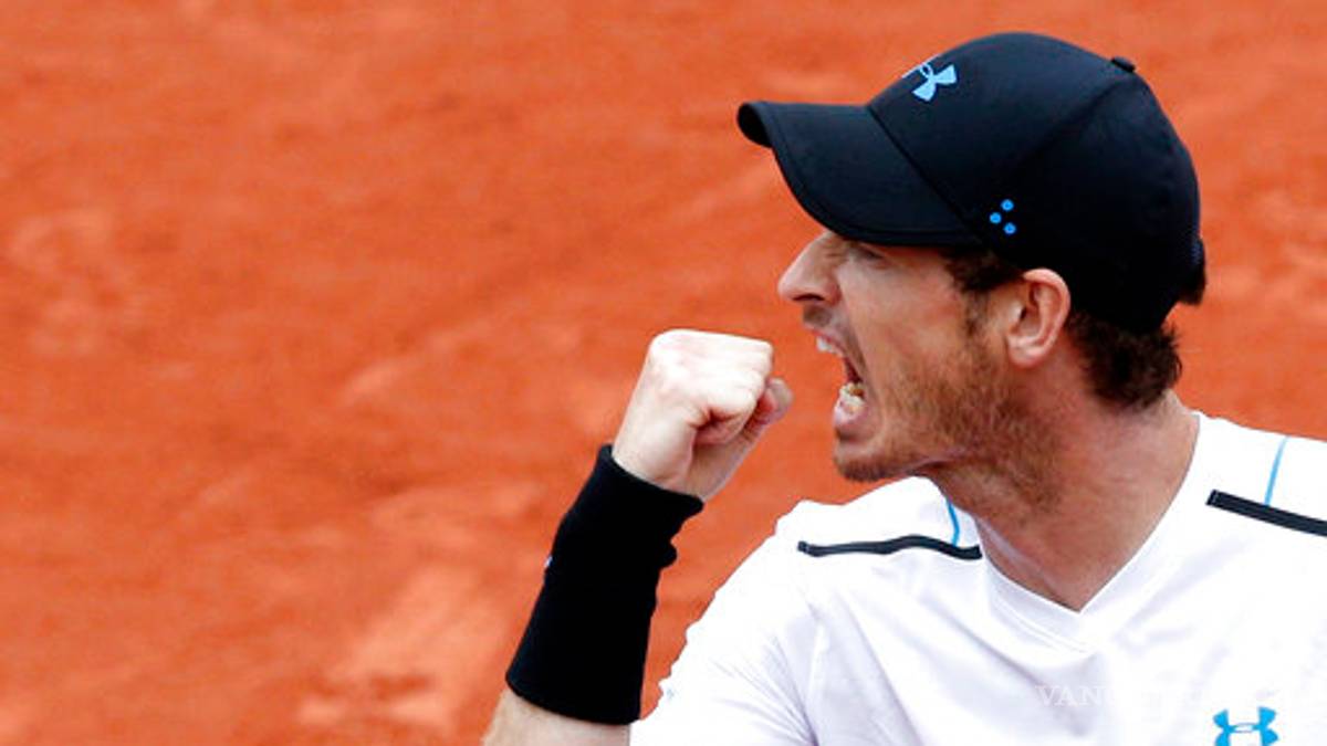 Murray se impone a Del Potro y avanza en Roland Garros