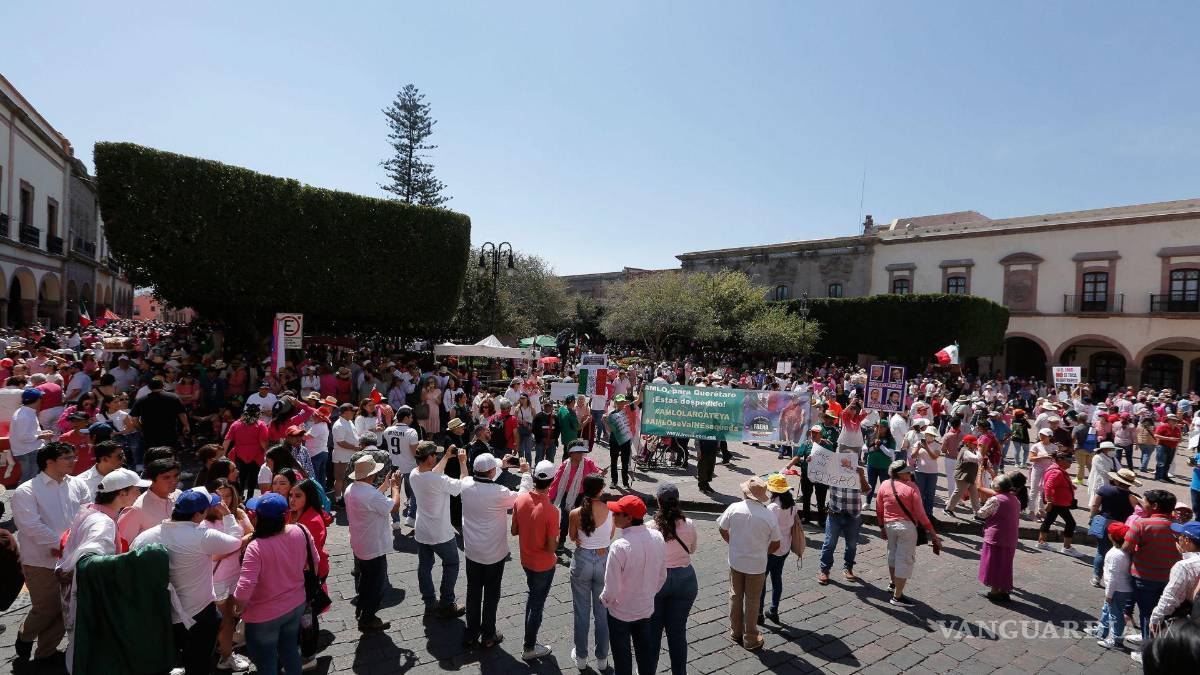 Así toman las calles y plazas miles de mexicanos para defender al INE (Fotos)