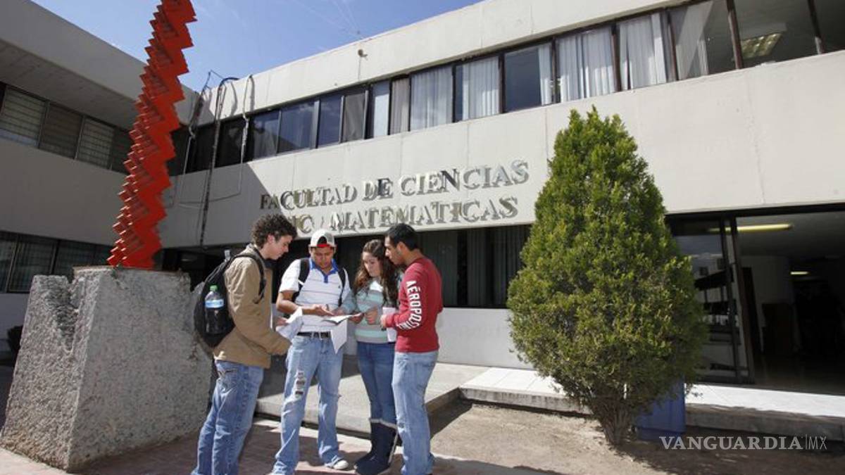 En Saltillo UAdeC registra deserción anual del 50 por ciento de los alumnos de la Facultad de Ciencias Físico-Matemáticas