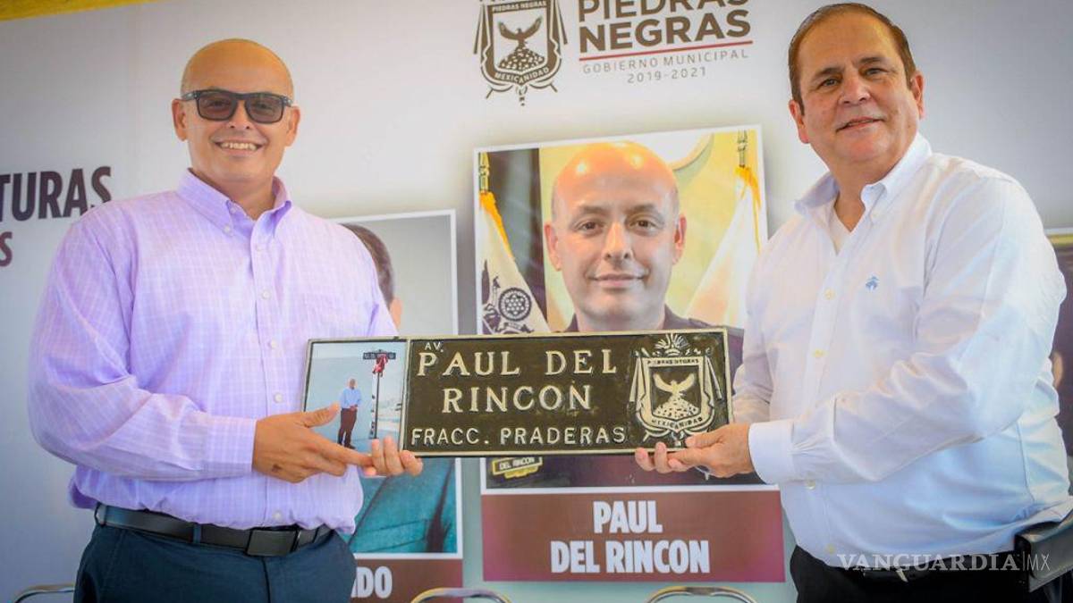 Reconocen su amor por Piedras Negras con nombre de calle