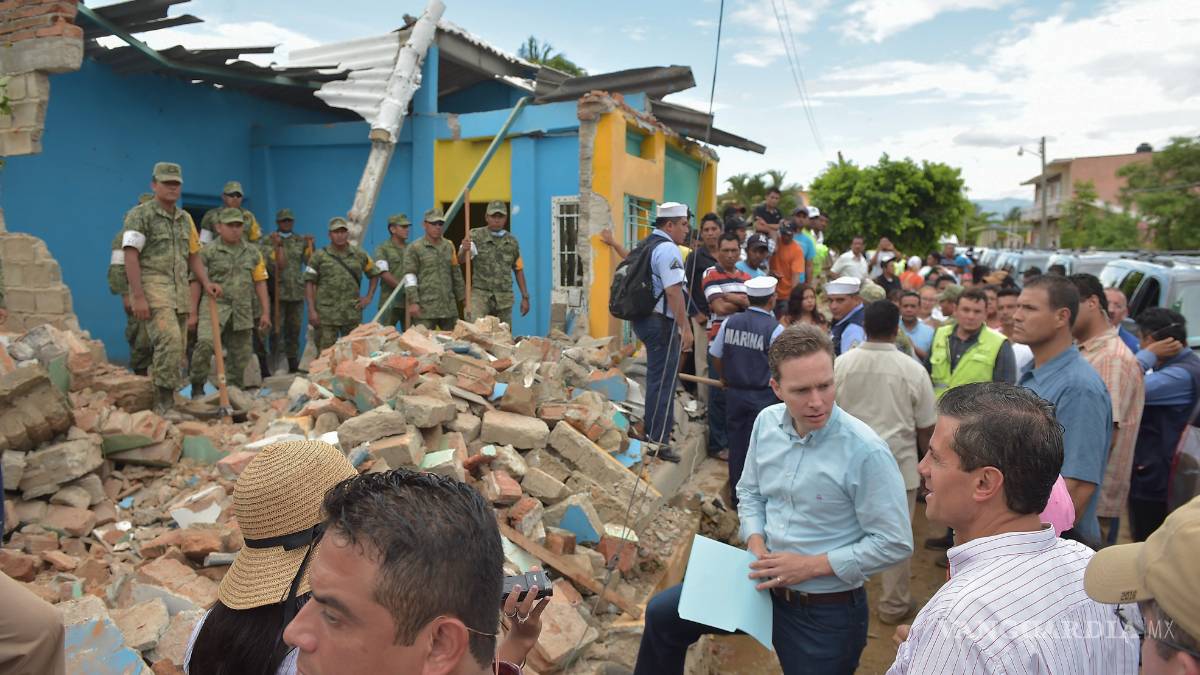 Sismo dejó 300 mil damnificados en Chiapas y Oaxaca: Peña Nieto