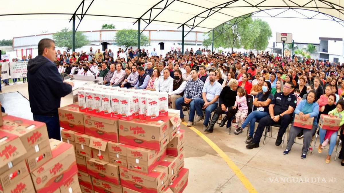 Inicia en Torreón el programa alimentario de leche “Nutre tu hogar”, en beneficio a las familias