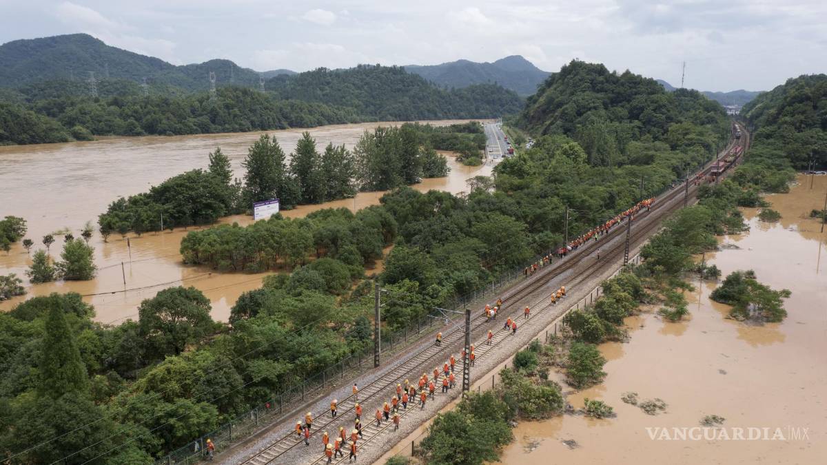 Miles de personas son evacuadas por las Inundaciones en China