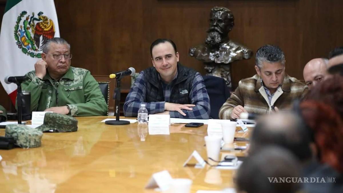 Encabeza Manolo Jiménez mesa de Seguridad: se revisa estrategia para fiestas decembrinas