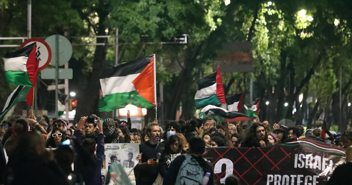 México se une a las manifestaciones pro Palestina ante intervención a la flotilla Global Sumud