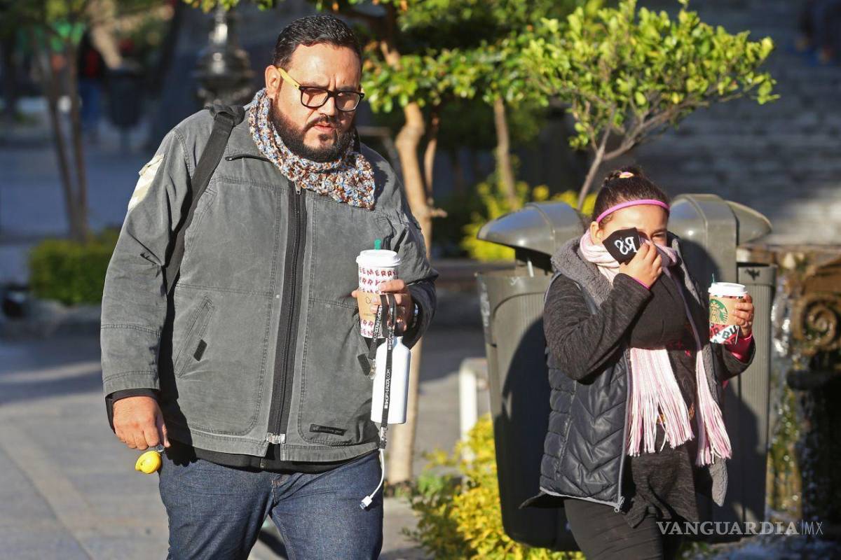 ¡Abríguese! Temperatura bajará 27 grados centígrados esta madrugada en Saltillo