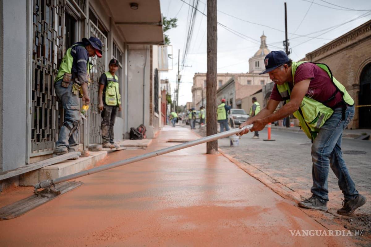$!Los trabajos de mejoramiento urbano se extenderán a otras vialidades del primer cuadro de la ciudad.