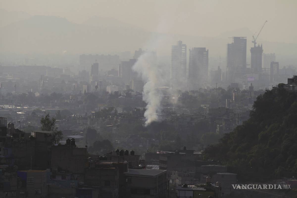 Reportan mala calidad del aire en el Valle de México