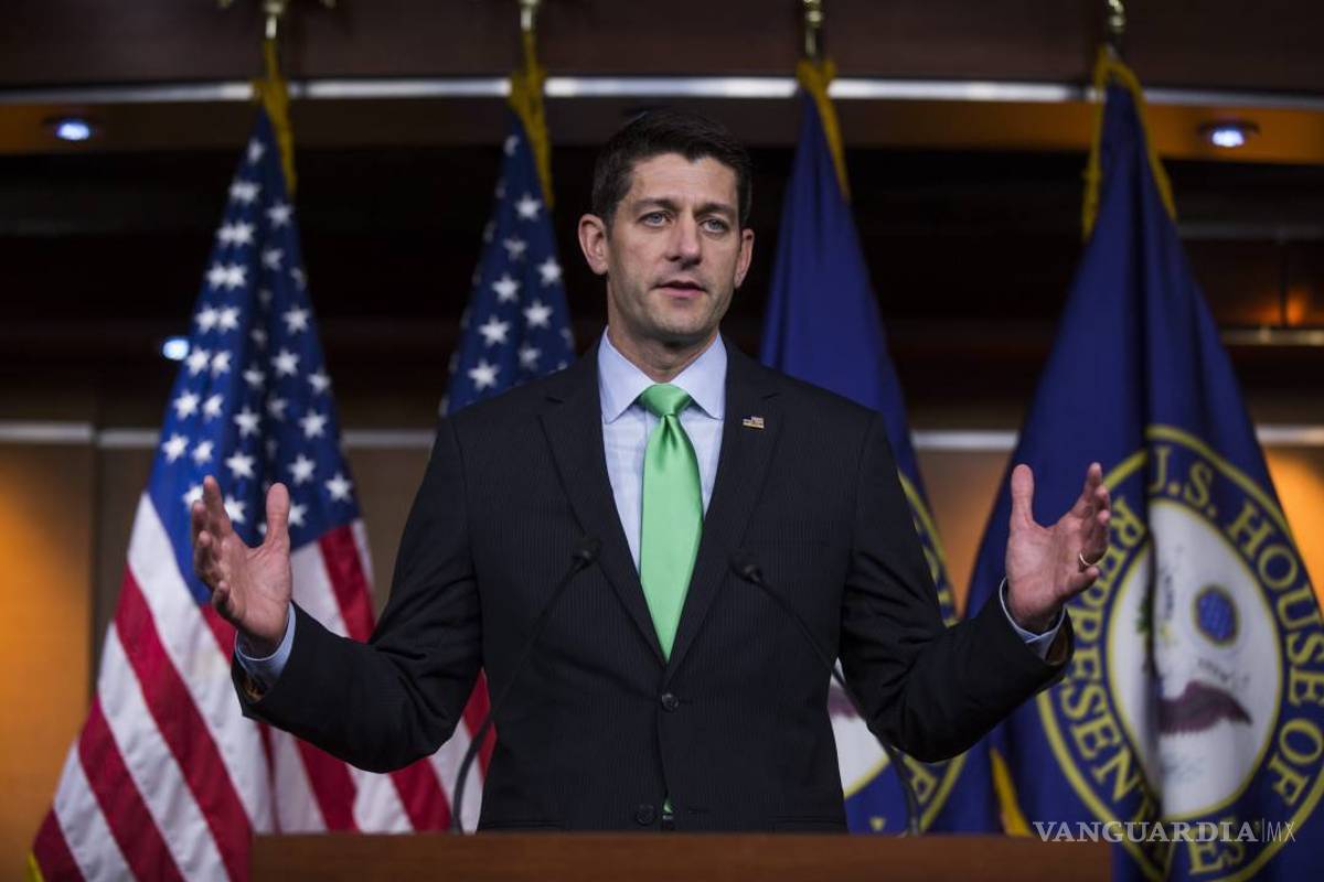 Ryan dispuesto a dejar la presidencia de la convención republicana por Trump