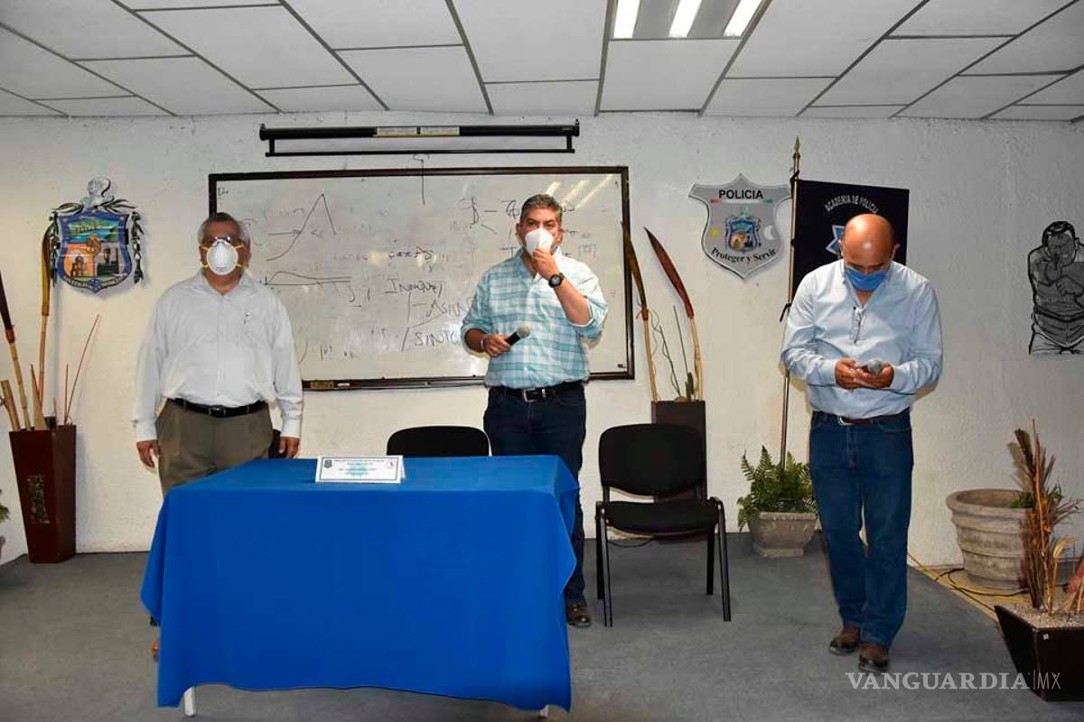 Policías de Monclova no creen en el COVID-19 y no acuden a pruebas