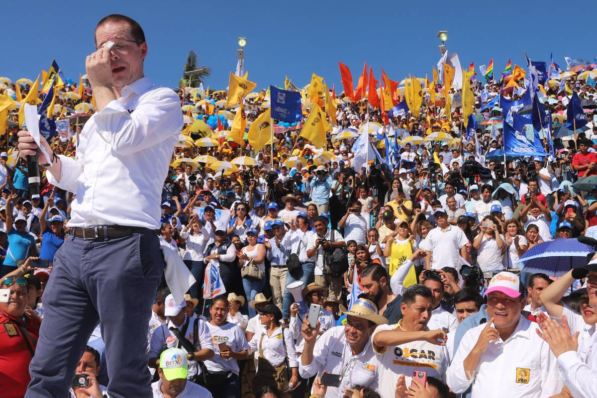 Señala plagios en estados del PRI; no menciona a los del PAN