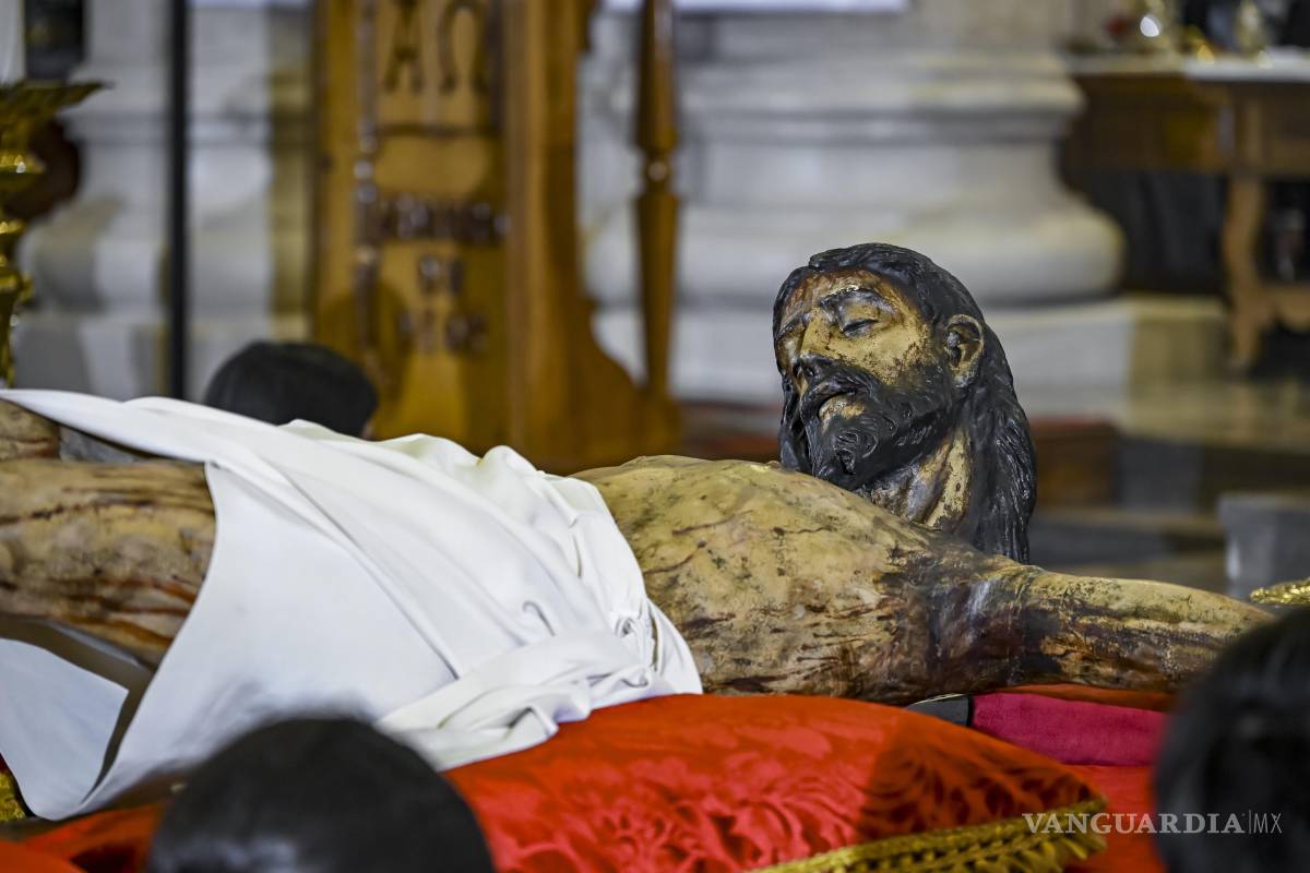 $!La imagen del Santo Cristo de la Capilla es el principal símbolo de devoción religiosa para miles de fieles.