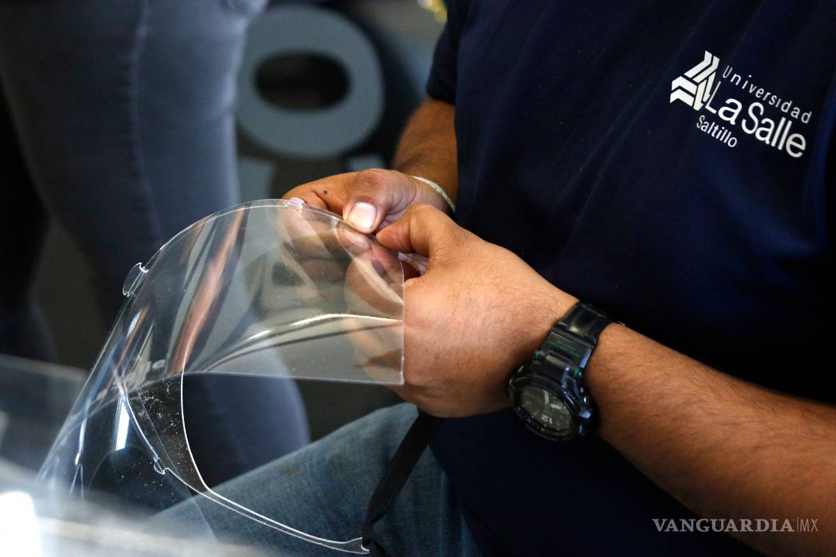 $!Coronavirus: Lasallistas van por 200 mil caretas para Coahuila