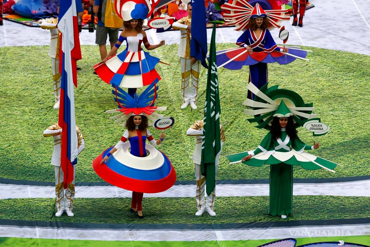 $!La inaugración de Rusia 2018 en imágenes
