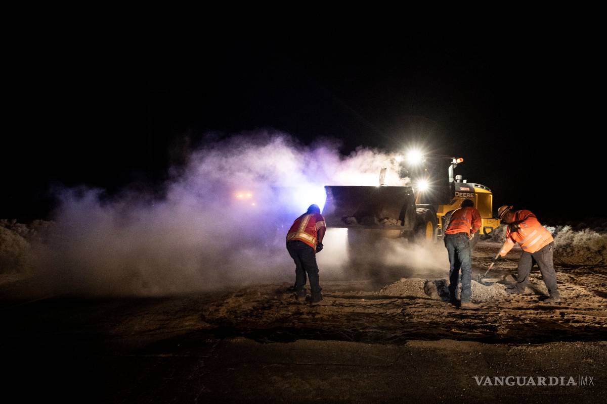 $!California es sacudida por un terremoto de magnitud 7.1 (fotogalería)