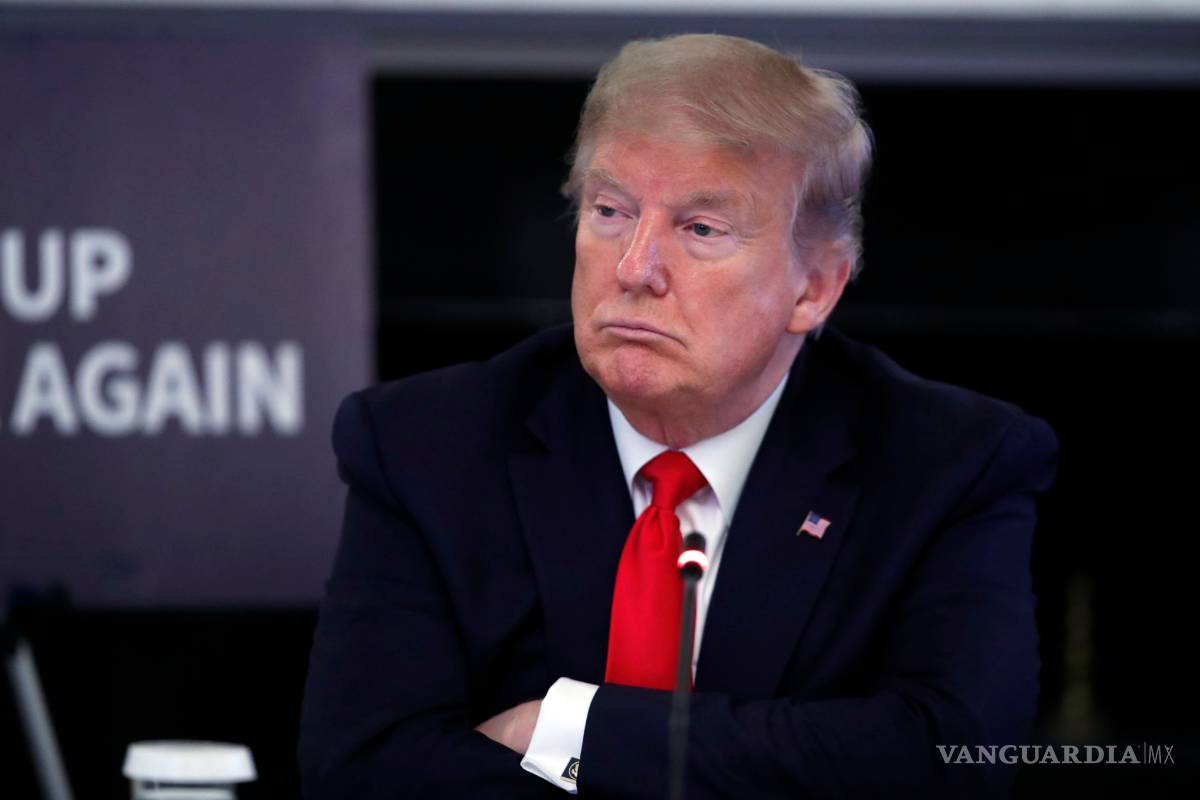 Trump critica protesta por muerte de George Floyd frente a la Casa Blanca