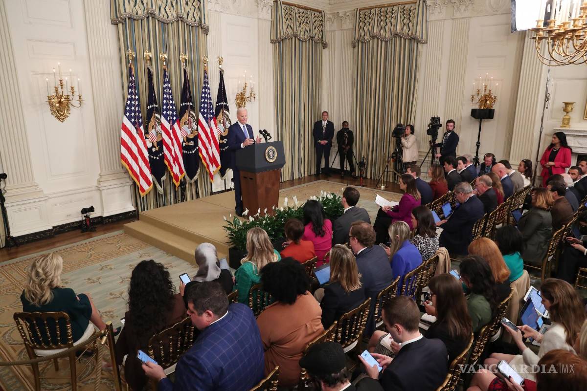 $!Biden hizo estas declaraciones en una rueda de prensa en la Casa Blanca tras las elecciones intermedias.