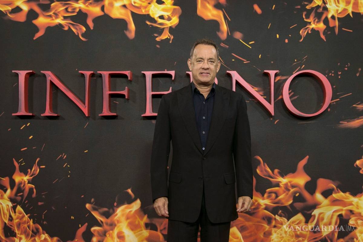 “Inferno" es una advertencia para las elecciones en EU: Tom Hanks