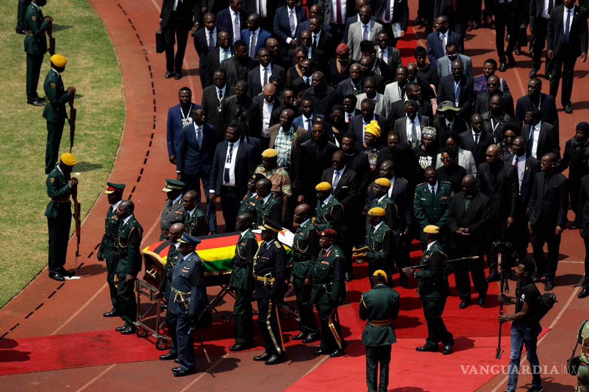 $!Multitudinario funeral de Estado para el expresidente de Zimbabue Robert Mugabe