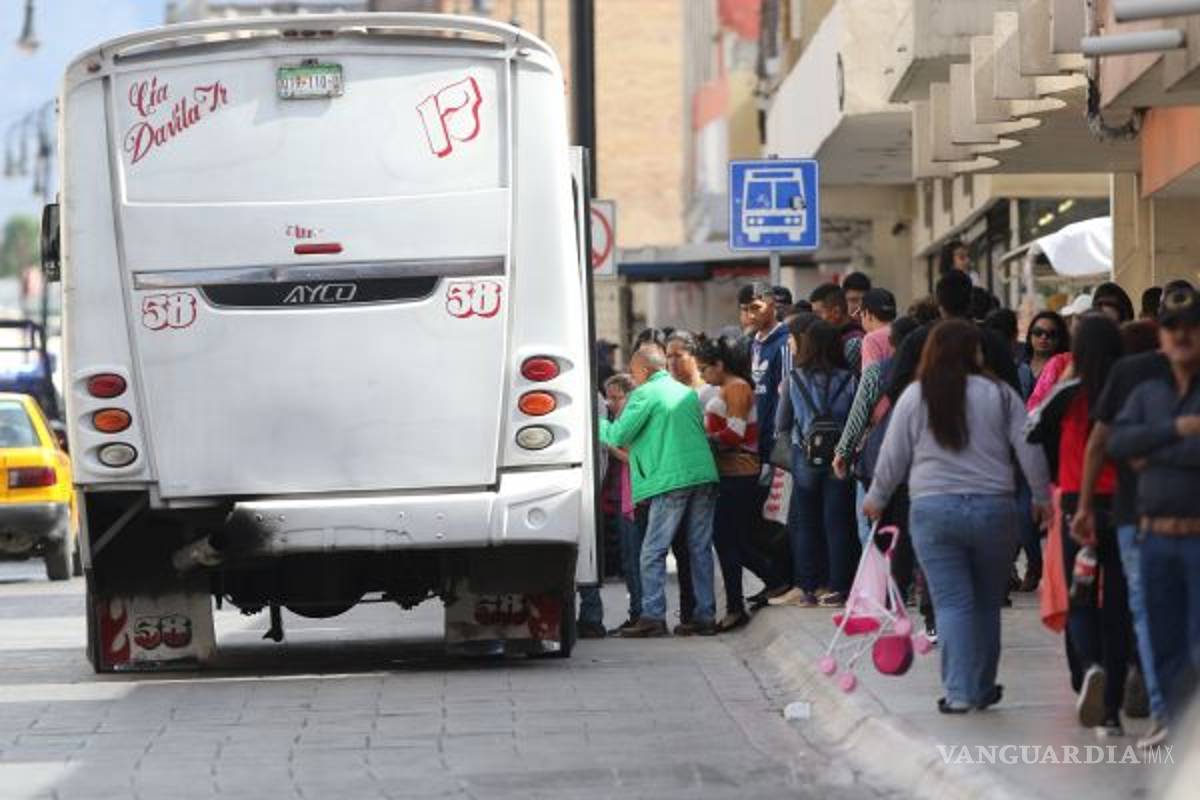 En Saltillo concesionarios tienen cuatro meses para mejorar las unidades del transporte público
