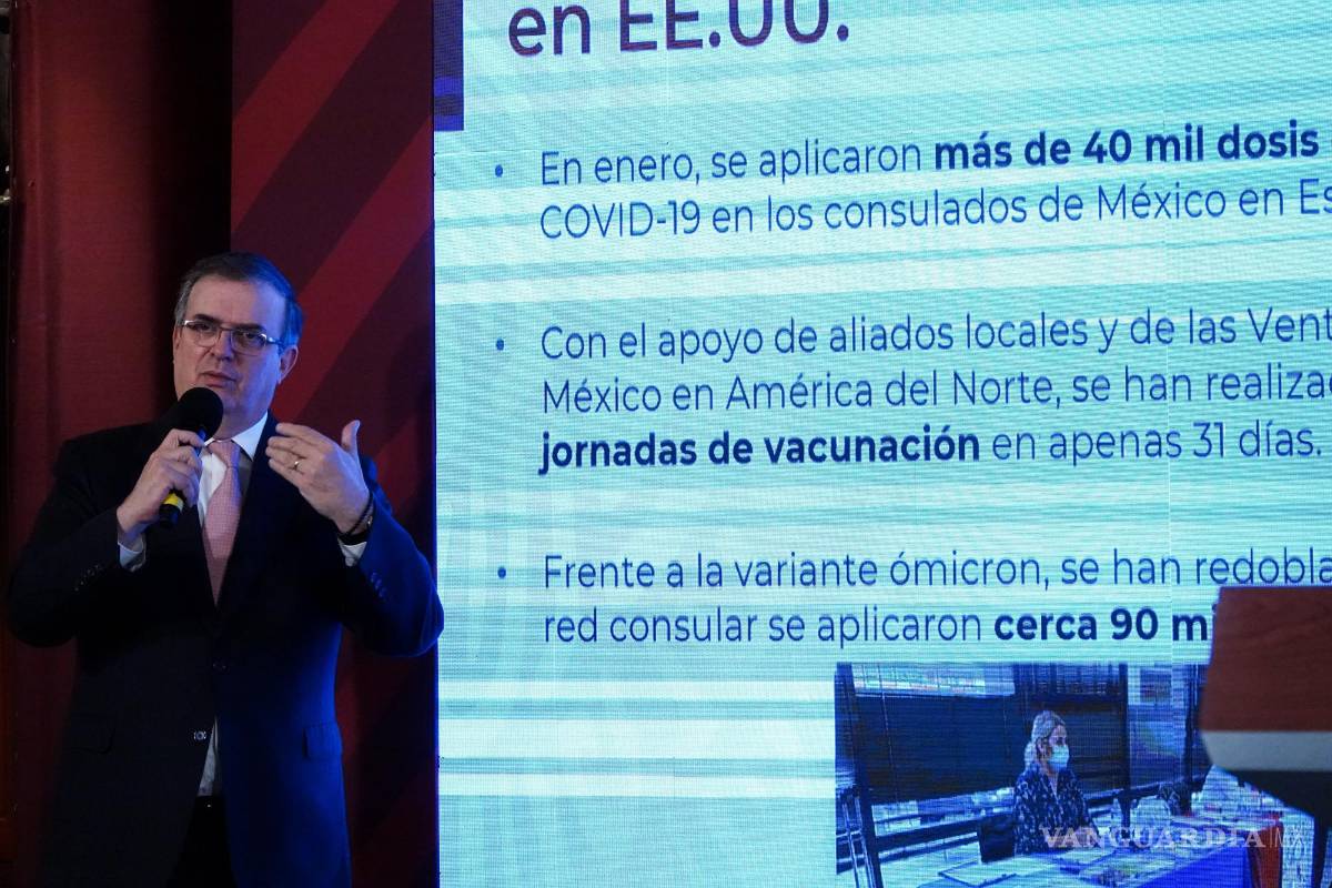‘Otros gobiernos aplaudían a EU’, señala canciller Marcelo Ebrard