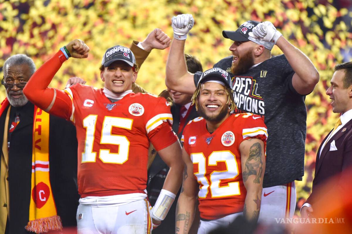 Casinos ponen como favoritos a los Chiefs para el Super Bowl LIV