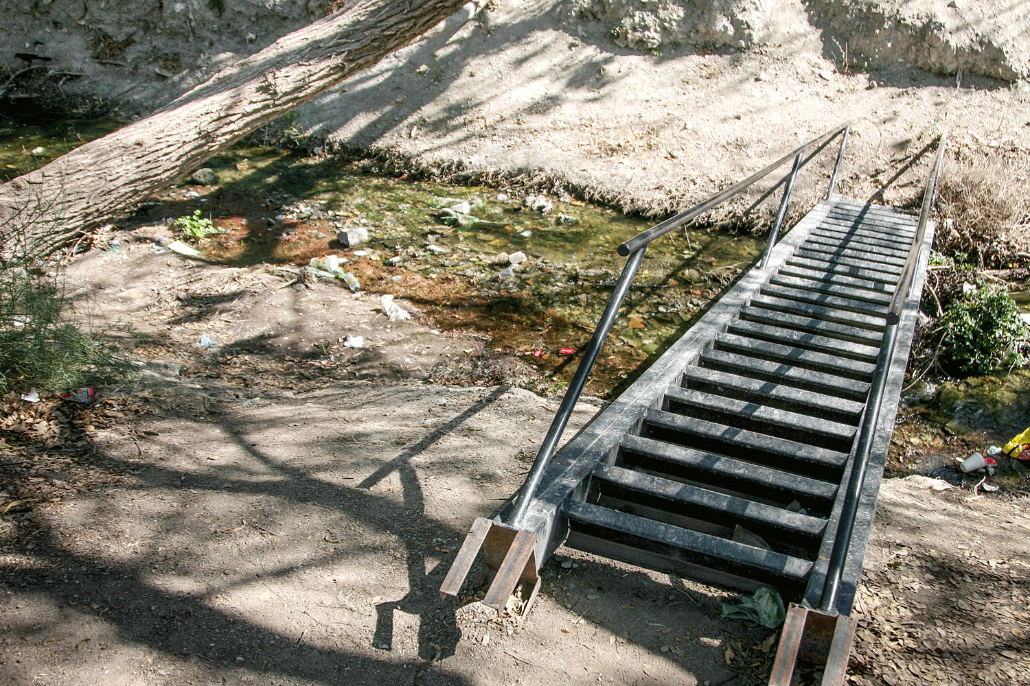 Rehabilitan Ciudad Deportiva de Saltillo... a medias; 'esconden' basura debajo del lago mayor